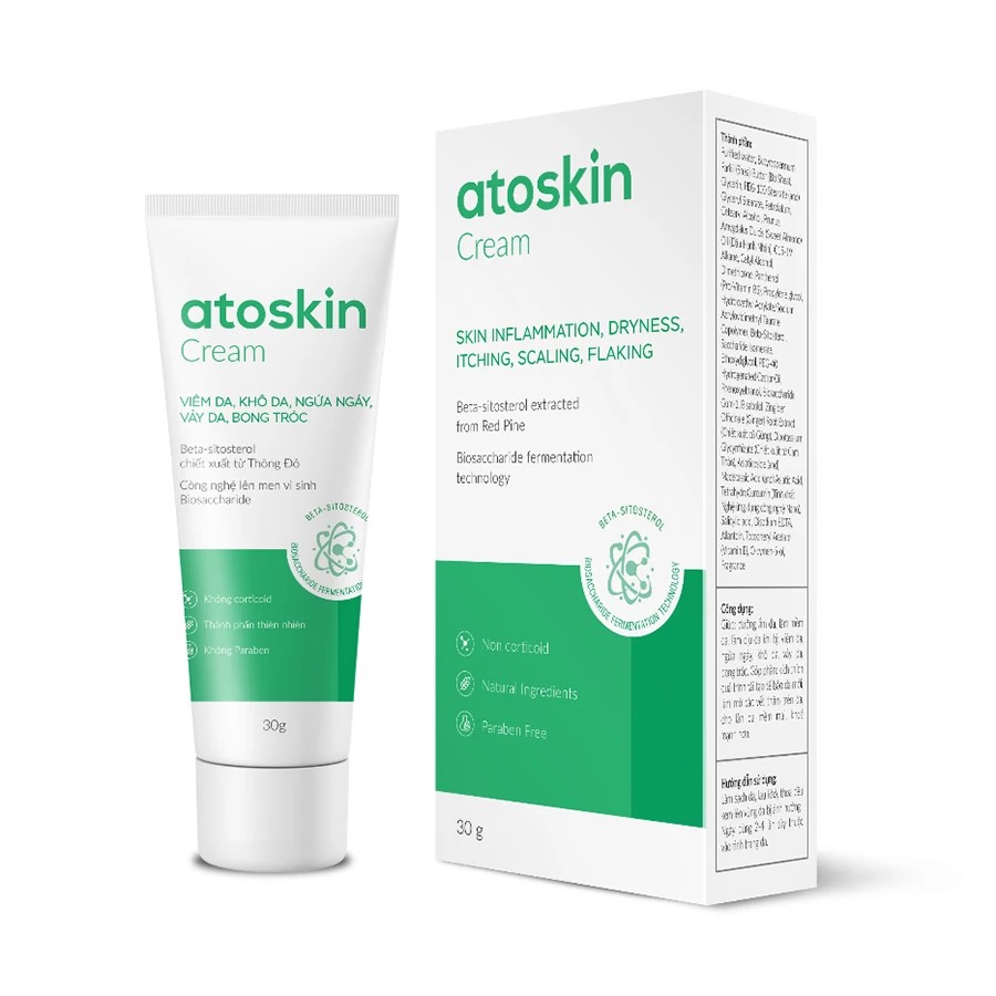 Atoskin Cream 30g - Dùng cho người viêm da cơ địa