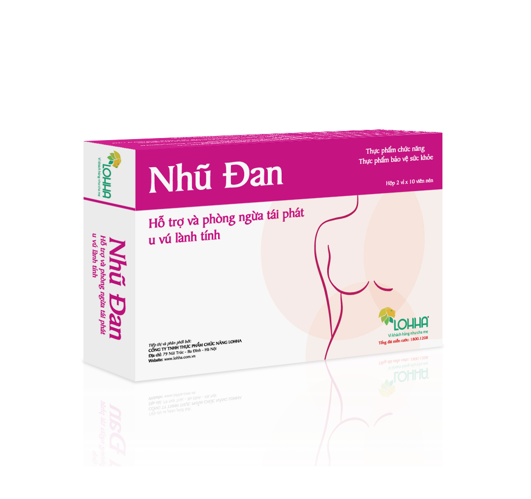 Viên uống Nhũ Đan (Hộp 20 viên) - u xơ tuyến vú, vương bảo phụ