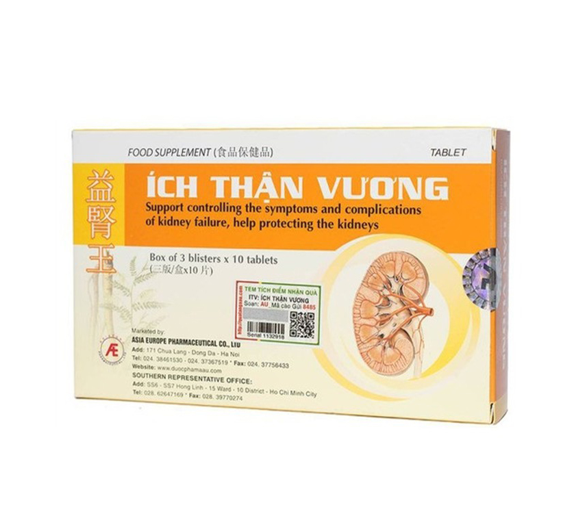 Ích Thận Vương - Suy thận