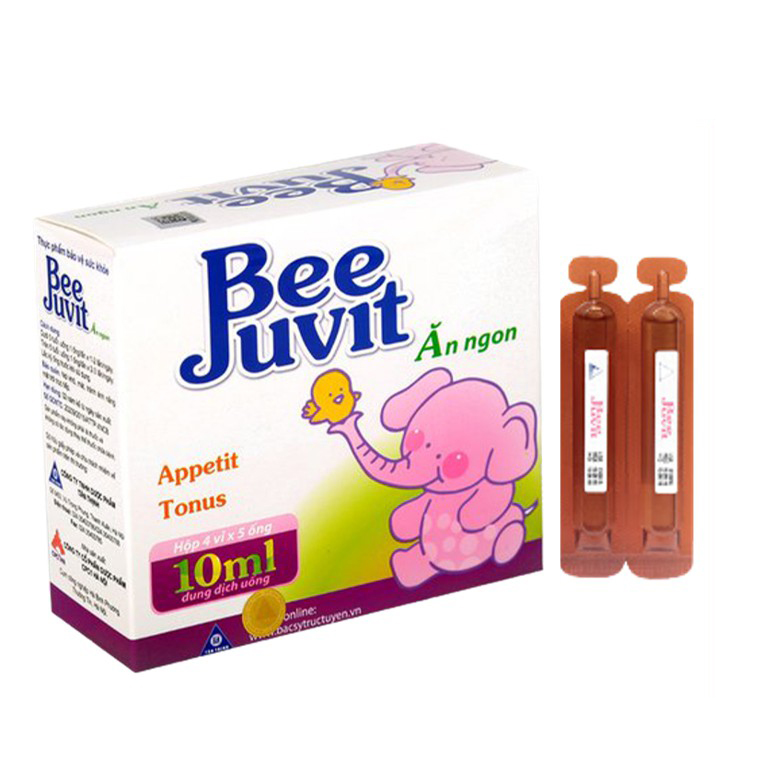 Siro Beejuvit Ăn Ngon (Hộp 20 ống) [Bee juvit]