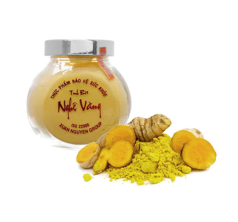 Tinh bột Nghệ vàng Xuân Nguyên 75g, 160g - Tinh bột nghệ nguyên chất 100%