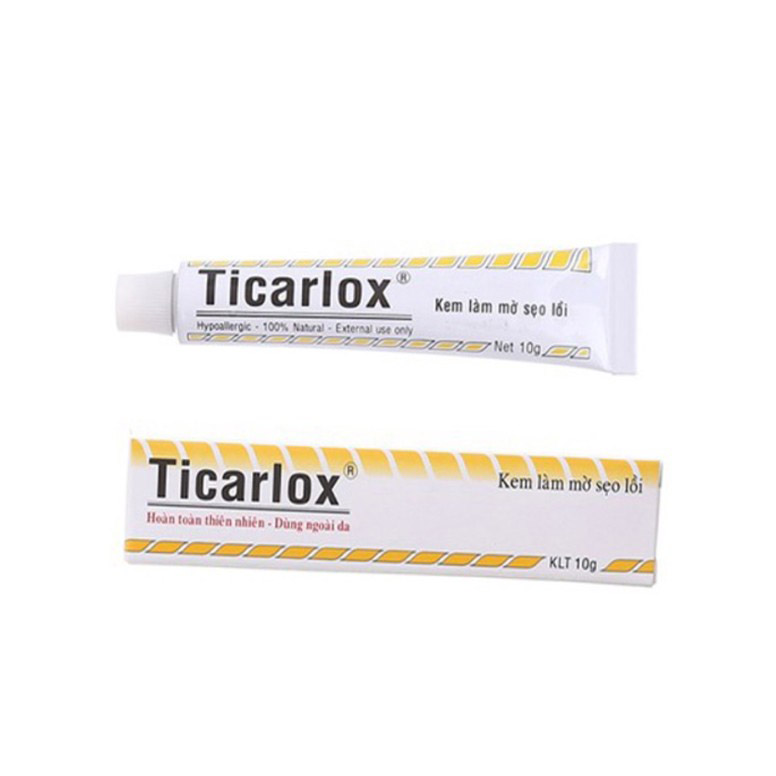 Kem mờ sẹo Ticarlox 10g [Ticalox]