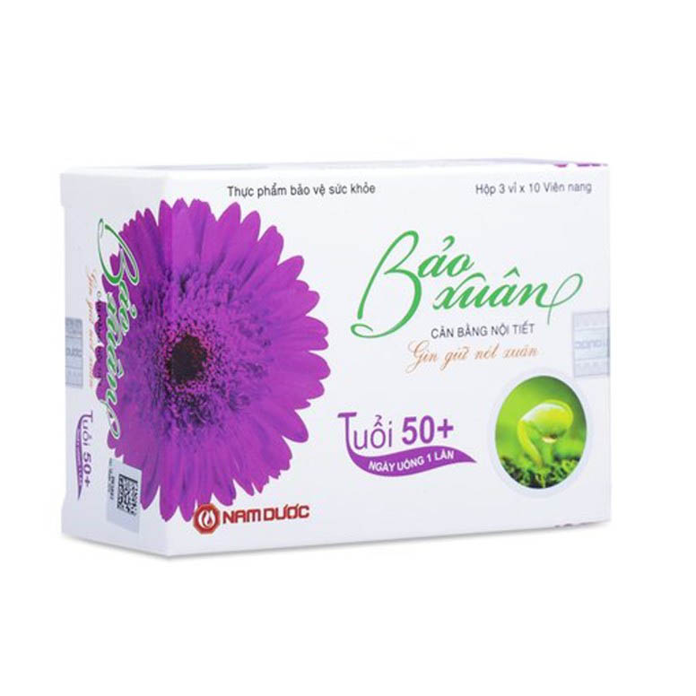 Bảo Xuân tím (50+) - mầm đậu nành, isoflavon, collagen