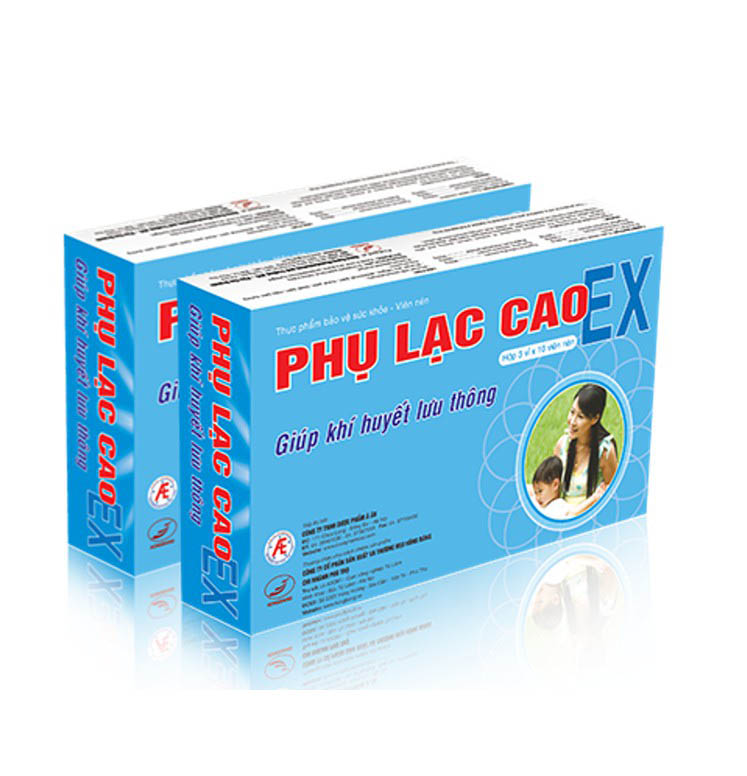 Phụ Lạc Cao EX - Hỗ trợ giảm đau bụng kinh