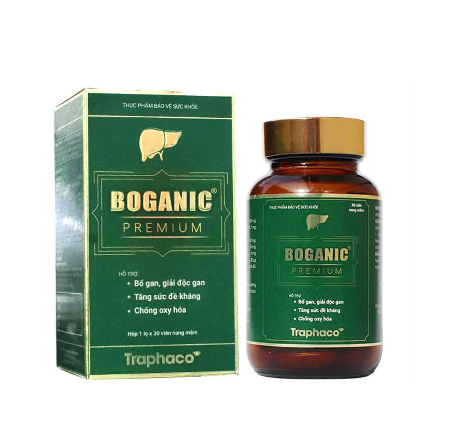 BOGANIC PREMIUM (Hộp 30 viên) - Viên uống bổ gan, giải độc [boganit, forte, fort]