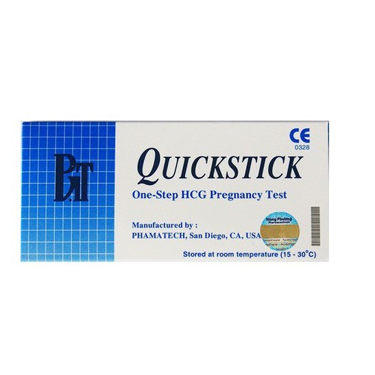 Que thử thai Quickstick - Pregnancy test - HCG