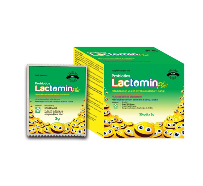 LACTOMIN PLUS [Hộp 30 gói] - Cốm vi sinh từ Hàn Quốc dành cho trẻ từ 2 tuổi (lactamin)