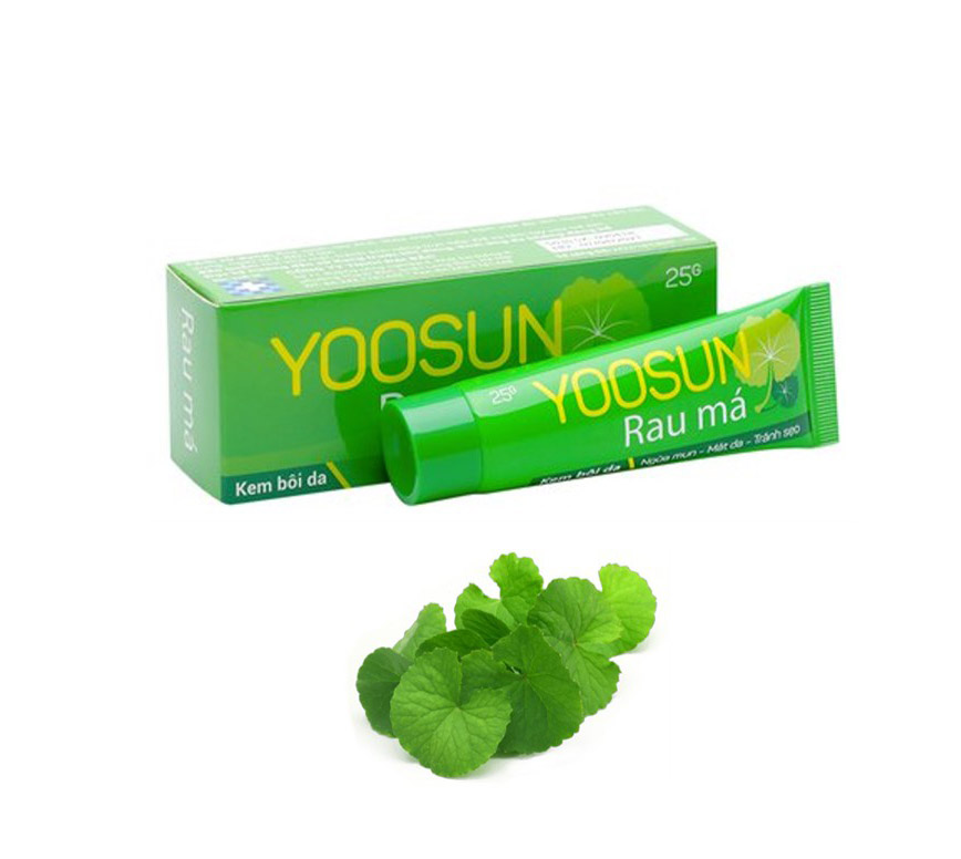 Kem Bôi Da Yoosun Rau Má 25g - Ngừa mụn-Mát da-Tránh sẹo