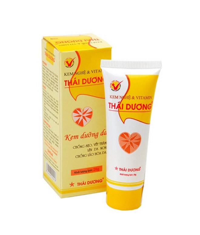 Kem nghệ & vitamin Thái Dương Nano Bạc (Tuýp 20g) [Sao Thái Dương]