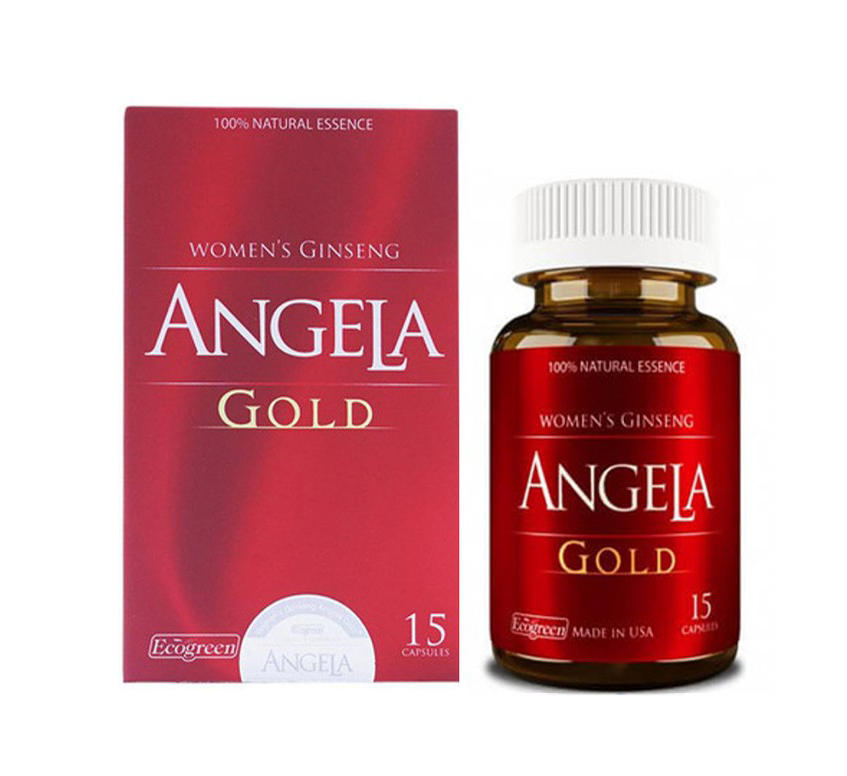 Sâm ANGELA Gold (H/15 viên) [Angella, agela]