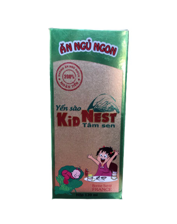 Yến sào KIDNEST tâm sen giúp bé ăn ngon, ngủ ngon [kids nest / kid's net / kidsnest / kid's nest]