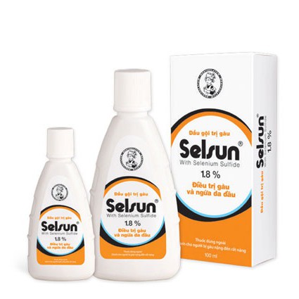Dầu gội sạch gàu Selsun 1.8% 100ml - Dầu gội Selsun 1,8 dành cho người gàu nặng