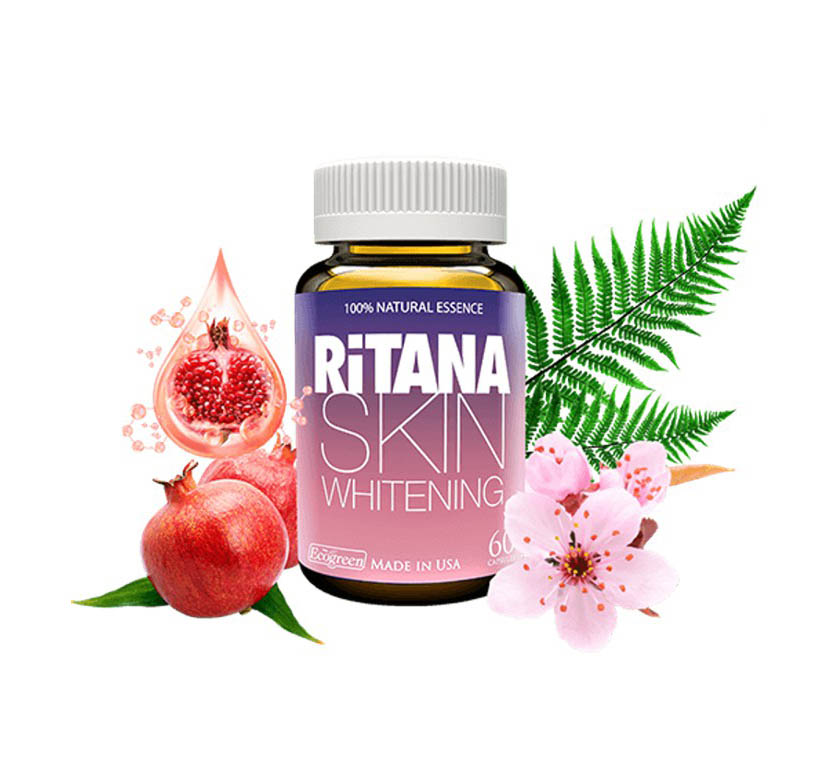 Viên uống trắng da RiTANA (Hộp 60 viên) [Viên uống chống nắng, Rinata, ranita, rinana]