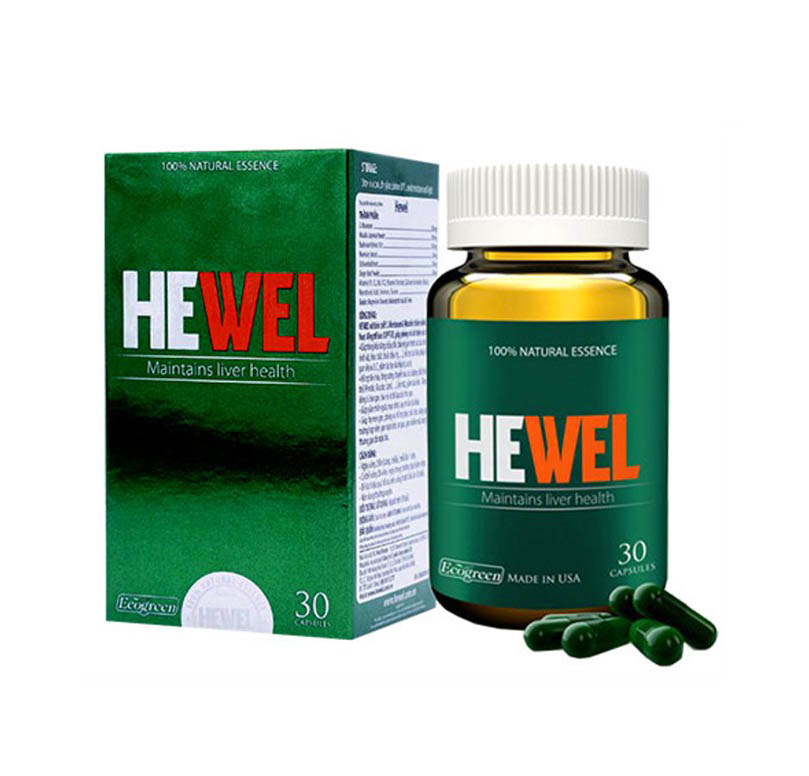 HEWEL - Viên uống bảo vệ gan [Hequel, hewell]