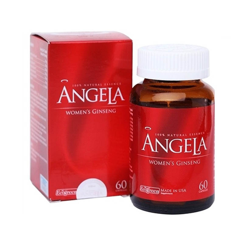 Sâm ANGELA Gold (Hộp 60 viên) [Angella, agela]