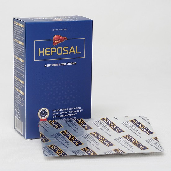 HEPOSAL (Hộp 30 viên) - Viên uống bổ gan, giải độc [heposan]