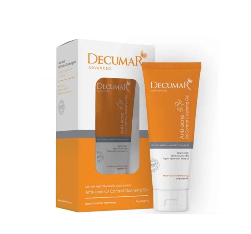 [New_Decumar Advanced] Gel rửa mặt giảm nhờn ngừa mụn [Sữa rửa mặt, decuma, dercuma, dercumar, clean, cleanser]