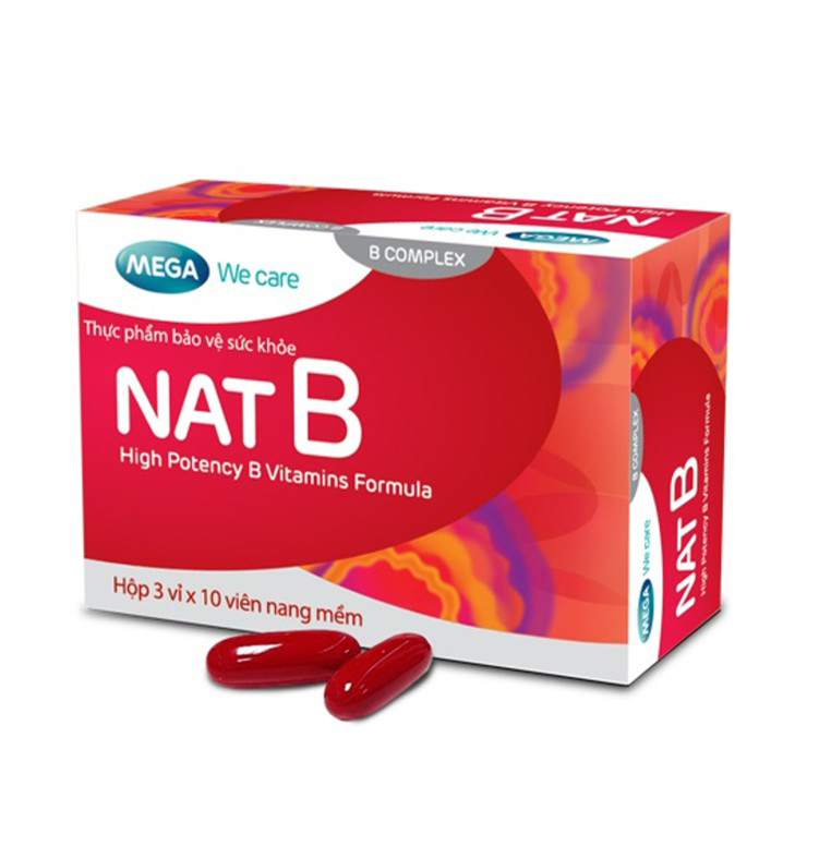 NAT B Mega We care (H/30 viên) [natb, nat b]