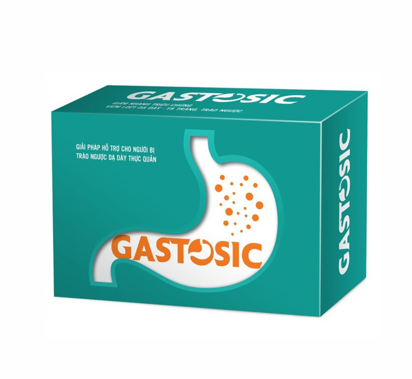 GASTOSIC [Hộp 30 viên, 20 viên] - Ngăn ngừa trào ngược dạ dày thực quản [Gatosic, cumargold]