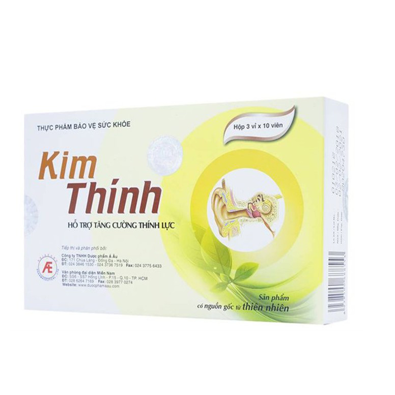 Kim Thính - Ù tai, điếc tai, giảm thính lực