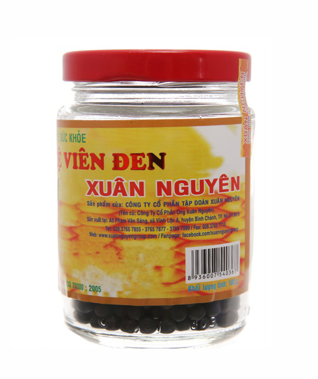 Mật ong Nghệ viên đen Xuân Nguyên 100g