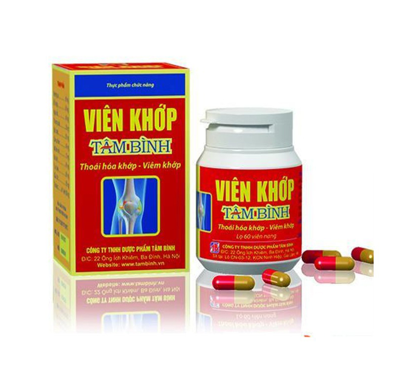 Viên khớp Tâm Bình (Hộp 60 viên)