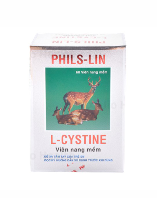 Phils-Lin L-CYSTINE [Hộp 60 viên] - [l - cystin, l-cystin - phil inter pharma]