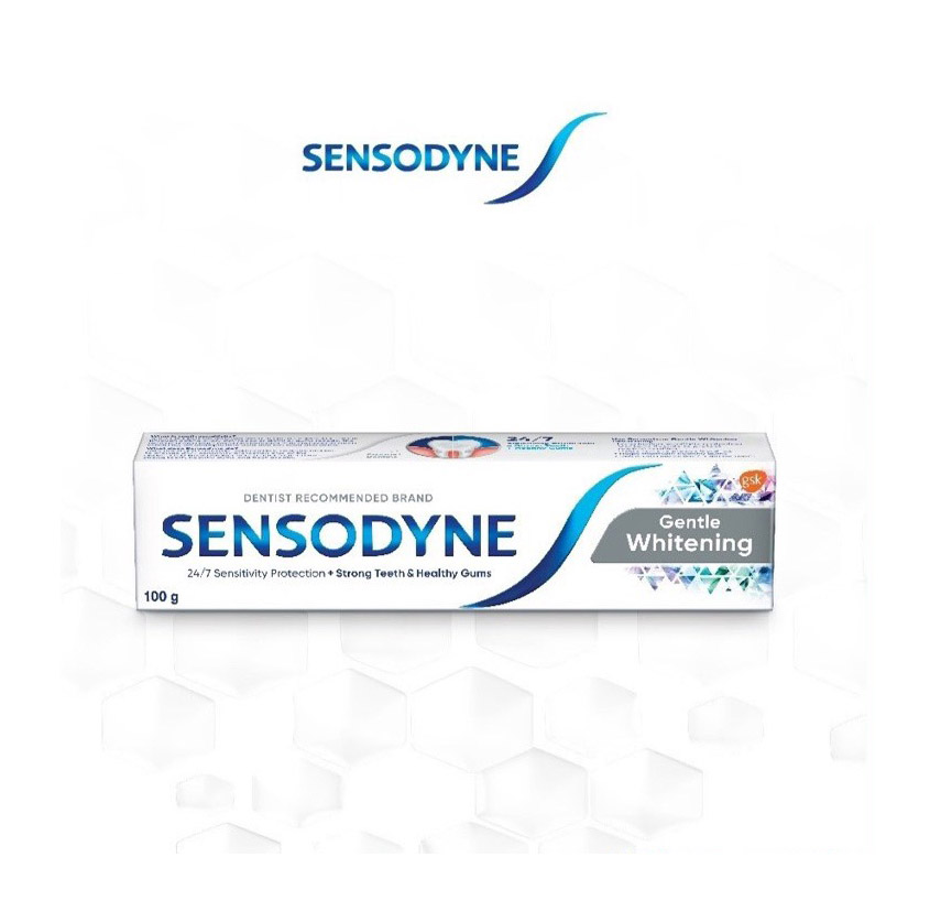 Kem đánh răng giảm ê buốt Sensodyne Gentle Whitening