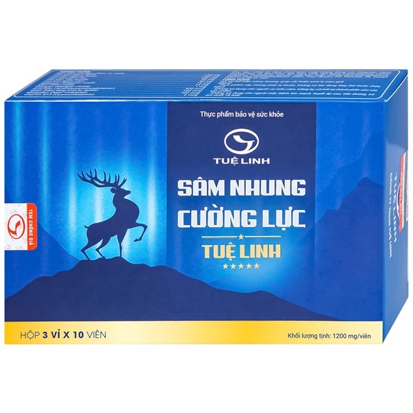 Sâm nhung Cường lực Tuệ Linh - Bổ thận, tráng dương