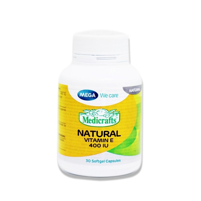 Natural Vitamin E 400 Mega We care - Enat 400